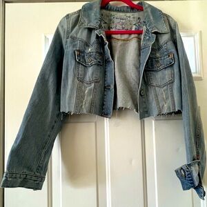 Cropped Jean Jacket